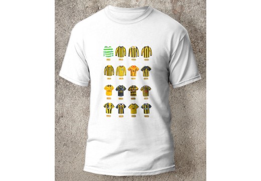 East Fife FC Retro Art Football Shirts T-Shirt East Fife FC Retro Art Football Shirts T-Shirt